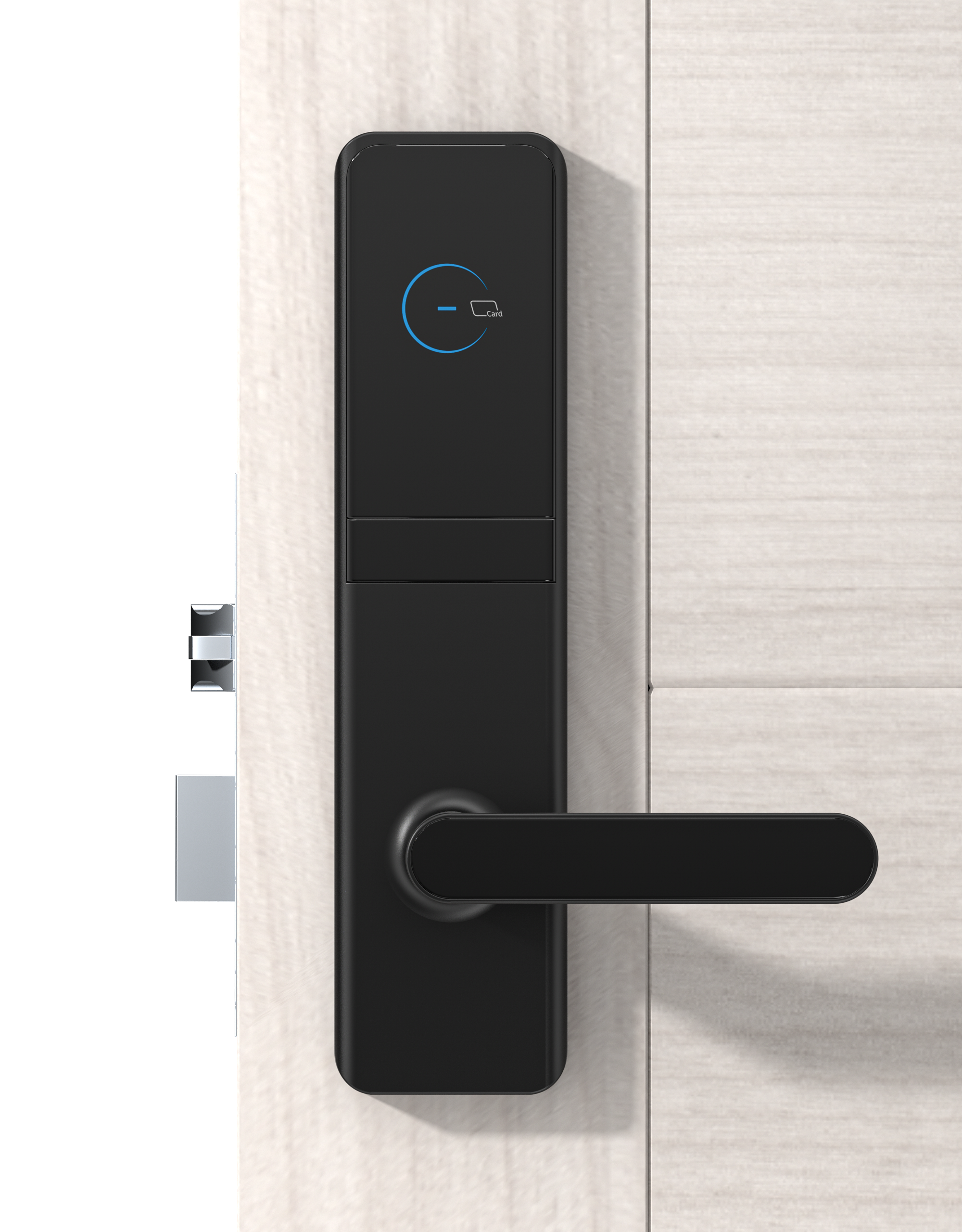 Smart Nest pametna hotelska brava H2 sa karticom crna