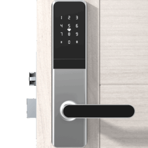 Smart Nest pametna hotelska brava H2 sa šifrom i karticom silver